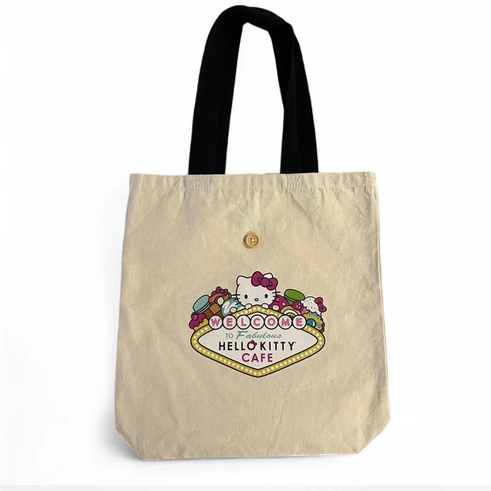 NWOT Hello Kitty Cafe Tote Bag - Picture 1 of 2